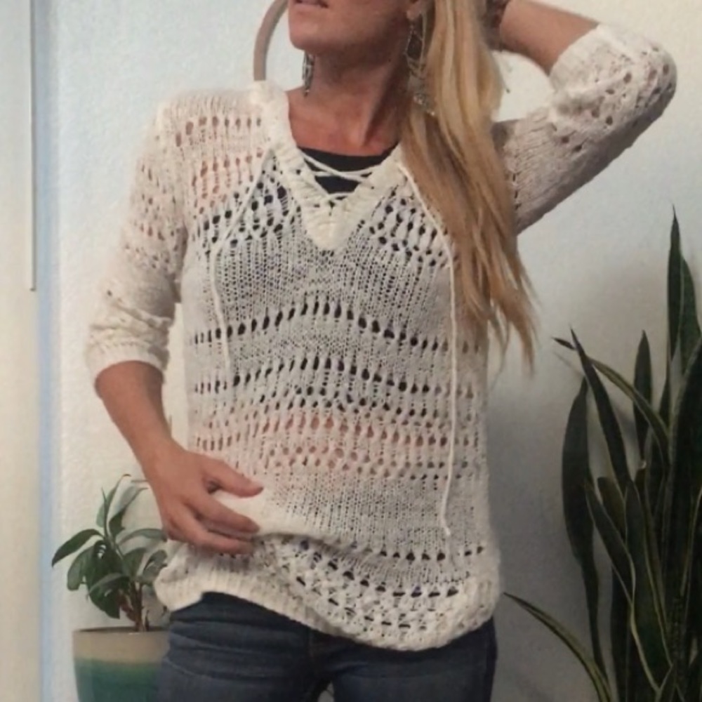 Beachy lightweight sweater from Victoria’s Secret